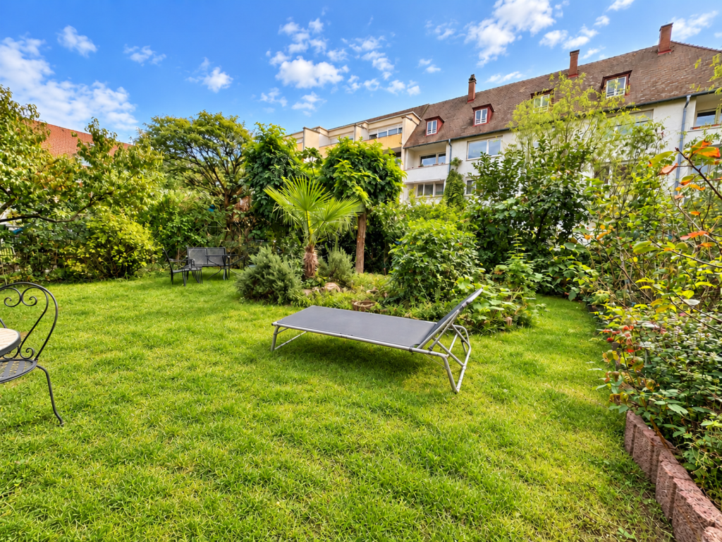 Gartenfläche