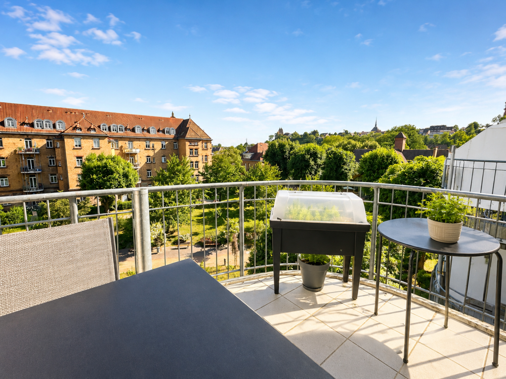 Balkon Hinten
