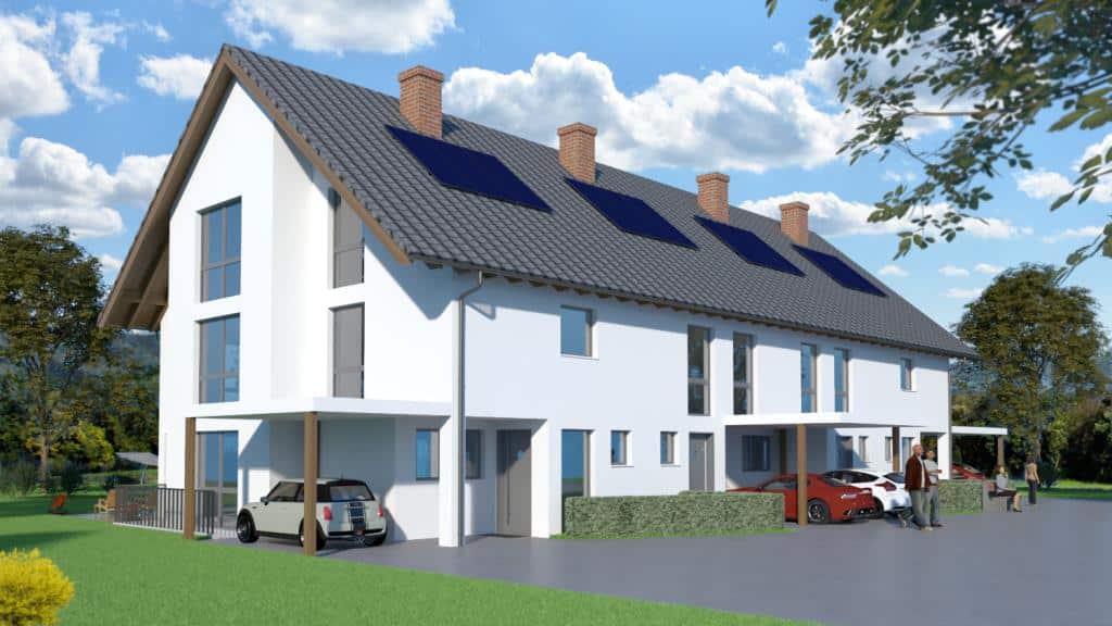 Ehrenkirchen - 4 Baugrundstücke mit Baugenehmigung für EUR 550.000,-- in Norsingen